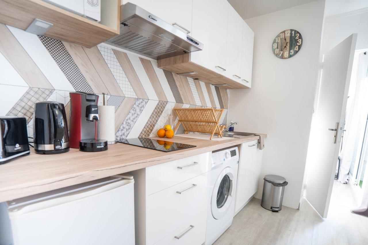 Corail Studio - 2Min Plage Centre Ville - Clim - Wifi - Parking Prive - Ideal Famille - La Grande Motte Dış mekan fotoğraf